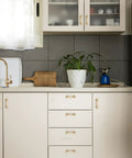 Modern kitchen cabinets with 10 Pack Solid 3 Inch Square Foot Arch Cabinet Pulls In Champagne Bronze For Kitchen Cabinets And Drawers.