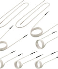 Induction Heater Coil Kit Set With 8 Coils For No Flame Heat And Rusty Bolt Removal shown with varied flexible coil sizes.