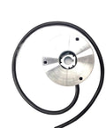 Electromagnetic brake plate for forklift, DC24V, metal round rotor with central hub and attached cable