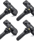 4-pack TPMS Sensor 433 MHz fits Chrysler Jeep Dodge Ram, plug and play, auto relearn after 20-30 mins of driving, pre-programmed