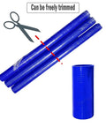 Heavy Duty Blue Silicone Turbo Boost Hose Pipe 800mm Long 70 To 120 mm ID High Temperature Resistant Up To 240 Celsius Great For Intercooler Air Intake Cooling System Fits Your Rig Flexibility For Fast Build Project Racing Setup, can be trimmed
