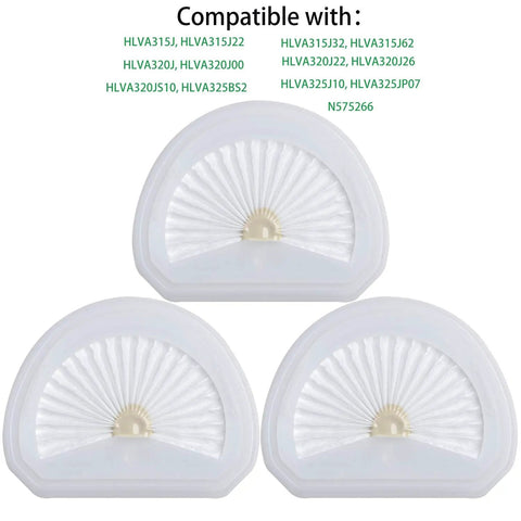 4 Pack Replacement Vacuum Filters For Handheld Dustbuster HLVA Series N575266 Compatible With HLVA315J HLVA320J HLVA320JS10 Keeps Your Handheld Vacuum Sucking Like New, Captures Dust Debris And Pet Hair