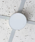 5 Pack White Fire Sprinkler Concealed Covers with Rustproof Replaceable Convex Trim Rings for Tight Fit Recessed Ceiling Mounts Easy Swap Decorative Escutcheon Plates to Polish Your Space with a Clean Look for Modern Apartments and Offices on ceiling