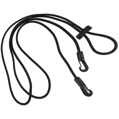 Three Meter Elastic Neck Stretcher For Horses Adjustable headcollar, black nylon training rope with hooks for poll engagement.