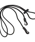 Riding Ready Horse Reins 3m Adjustable Training Rope with Elastic Neck Stretcher Black for Safe Training and Handling