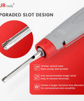 Close-up of pin extractor from 6 Piece Deutsch Pin Removal Tool Kit for DT DTP DTM HDP20 HD30 DRC Series Connectors