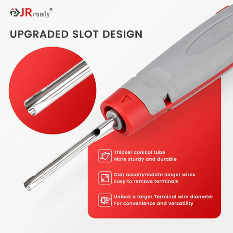 Close-up of pin extractor from 6 Piece Deutsch Pin Removal Tool Kit for DT DTP DTM HDP20 HD30 DRC Series Connectors