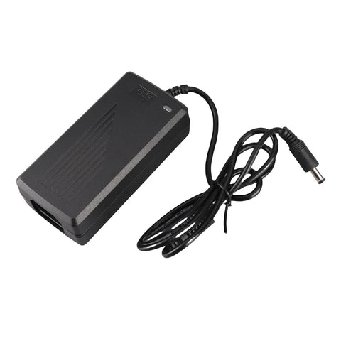 12V 4A Power Supply Adapter Durable DC Converter for LED Displays and Industrial Automation Gotta Be Tough and Reliable Plug And Play Solution for Everyday Use, black PE body