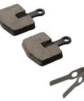 Organic Sintered Metal Disc Brake Pads For Mountain, Trail, And Urban Riding, includes spring clip, durable resin-metal compound.