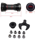 Ultra Lightweight 170mm Mountain Bike Crank Arm Set With 104 And 105 BCD, Includes Bottom Bracket And Chainring Bolts