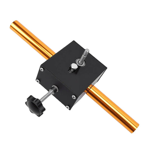 Automatic Wire Threading Machine For Drywall And Conduit Pipes Electric Drill Compatible Cable Pulling Tool showing adjustable metal components.