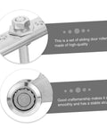 Heavy duty sliding door track roller delivers smooth, whisper-quiet operation for cabinets, closets, and industrial spaces