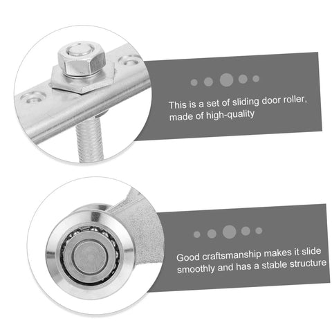 Heavy duty sliding door track roller delivers smooth, whisper-quiet operation for cabinets, closets, and industrial spaces