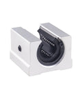 Four SBR12UU Linear Ball Bearing Slide Blocks For SBR12 Rails 12mm Aluminum Heavy Duty Industrial Grade CNC Guide Part