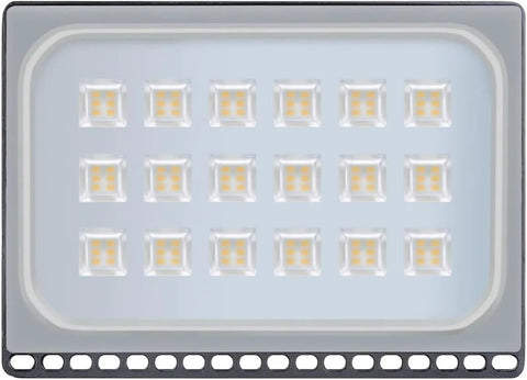 JUDYSSY Flood Light Led Security Light Ip65 Waterproof Spotlight 8000Lm Outdoor LED chip close-up, showcasing high brightness design.