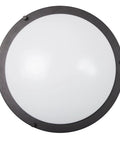14 Inch LED Flush Mount Ceiling Light Fixture With 5 CCT Selectable 2700K To 5000K, Dimmable Indoor Round Kitchen Ceiling Light, 1900 Lumens, 90 Watt Equivalent, Black Finish, Easy Install