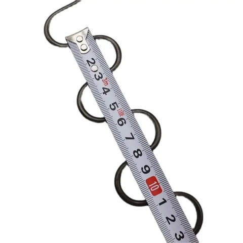 Top Notch Zig Zag Sofa Springs With Clip And Nail Kit For Saggy Chair Repair showing measured carbon steel springs.