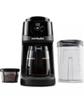 Brew Choice Pod And Carafe Coffee Maker For K Cup Pods Or Ground Coffee, 12 Cup Capacity with accessories on display