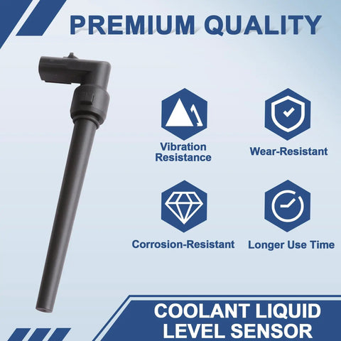 Heavy Duty Coolant Liquid Level Sensor For 2018 2019 2020 2021 Freightliner Cascadia, shown with durability highlights.