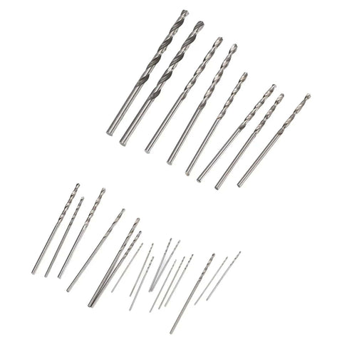 Alt Tag: 25Pcs HSS Micro Twist Drill Bit Set For PCB And Jewelry Crafting, Dope Precision Bits 0.5mm To 3.0mm For Power Drills