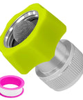 Three Quarter Inch Garden Hose Adapter For Pressure Washer Hoses, Universal Connector with tape