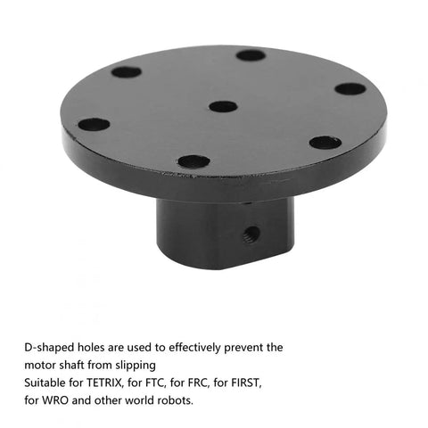 D Shaped Wheel Shaft Coupling Hubs For Mecanum Wheels And Motor Shafts Industrial Robot Parts No Slip Rock Solid Fit