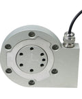 Side view of Six Axis Load Cell Sensor Kit With Three Axis Torque, Two Channel Multiaxis Sensor, 500 N Capacity And 10 Newton Meter Torque.
