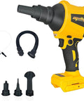 Cordless Air Duster And Blower Tool Only With 50,000 RPM Brushless Motor 3 Speed Adjustable LED Light 20V Max Battery Compatible Portable Pump