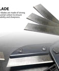 Beefed Up Ten Pack Replacement Knife Blades Kit For Handi Cut 37300 37310 37252 Stainless Steel Blades With Storage Box Fits Accu Cut 37310 And Handi Cut 37300 Pro Grade High Quality Steel, stainless steel blades on cutter