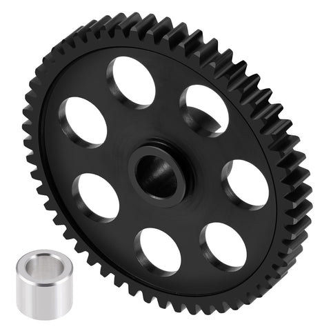 Steel Spur Gear 54T Main Gear For 1 18 Scale Traxxas LaTrax Teton Rally SST Upgraded Part with anodized finish and bushing.