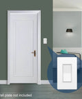 Single Pole Decorator Light Switches 20 Pack Rocker Paddle Wall Switches 15A 120/277V On Off Interrupter UL Listed White installed