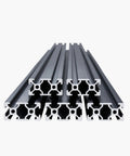 Five 78.7 Inch 2000mm 2040 T Slot Aluminum Extrusion Profiles With European Standard Anodized Linear Rail Beefy High Strength Aluminum Rail