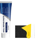 All In One Drywall Repair Kit With Scraper For Quick Patch Up And Hole Crack Fix No Mess Mending Paste Includes Two 250g Tubes Nozzle Extender Sandpaper And Durable Scraper For Easy DIY Home Repairs on white background