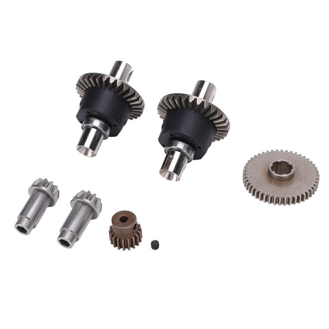 High Hardness RC Car Gear Set With Differential And Upgraded Gears For One Sixteenth Scale Models 16101 16102 16103 Compatible