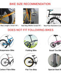 Rear Bike Rack With Quick Release Cargo Carrier For Mountain And City Bikes Beefed Up Aluminum Alloy Frame 55 Lb Capacity compatibility guide