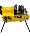 Heavy Duty Electric Pipe Threader 750 Watt Motor 4.92 Inch Chuck Cuts And Threads One Half To Four Inch NPT BSPT Pipes
