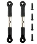 Beefy Drag Link RC Car Parts For 1 To 10 Scale X05 X07W X07 X08 X15W Brushless Monster Trucks And Cars Replacement Rod Linkage Durable High Performance Spare Parts, two rods and screws