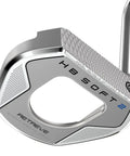 Close-up of HB Soft 2 Putter with Speed Optimized Face and Dynamic Groove Milling, 34 Inch Right Hand, Silver Finish