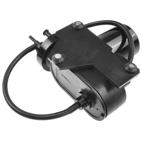 Heavy Duty Vacuum Pump For Chevy Kodiak Gmc Topkick Isuzu Htr 2003 To 2009 Complete Bolt On Kit, close-up view of pump with hardware.