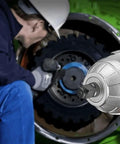 Beefed-Up Half Inch Anvil Assembly Replacement For 18V 20V Max XR Impact Wrench in use on heavy machinery