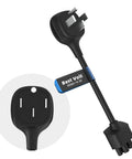 Premium Nema 14-50 Adapter For Tesla Gen 2 And Gen 3 Mobile Connector 32 Amp 240 Volt Portable EV Charging Cable 10 Inch with plug design.
