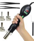 Hot Air Rework Station For Electronics Soldering With 500C Temperature Control And 932F Range Pro Grade Dual Function Heat Gun