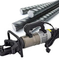 CutPo Hy 1.2Kw Electric Rebar Bender Hydraulic Hand Held Tool Pure Copper Motor Low Noise Aluminum Body with steel rods