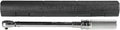 Accutorq Clikker Torque Wrench 100-1000 In-Lbs 11-113 Nm with black case, all-metal ratcheting head and soft grip handles for precise torque.