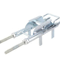 Job Site Ready Cable Threading Aid For Electricians Heavy Duty Steel Wire Pulling Pulley with anti-slip grip, showcasing its steel design.