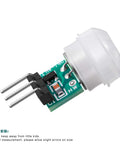 AM312 PIR Sensor Module 10 Pack Mini Pyroelectric Infrared Motion Detector For DIY Electronics 2 7V To 12V High Sensitivity Auto Trigger Slick For Smart Projects shown.