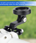 Mountain Bike Computer Mount For Road And Mountain Bikes Stem Top Cap Mount Holder For Garmin Tail Lamps Easy Install