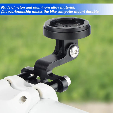 Mountain Bike Computer Mount For Road And Mountain Bikes Stem Top Cap Mount Holder For Garmin Tail Lamps Easy Install