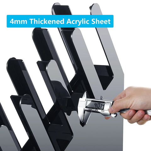 4mm thickened acrylic sheet measurement of Heavy Duty Clear Acrylic Coffee Station Organizer And Coffee Bar Condiment Holder Bin.