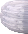 Clear PVC Tubing 1 Inch ID And 1 1/4 Inch OD 25 Feet Flexible Vinyl Hose For Food Grade Liquids And Semi Solids Your Go To Barbed Fittings Compatible For General Industrial Use coiled
